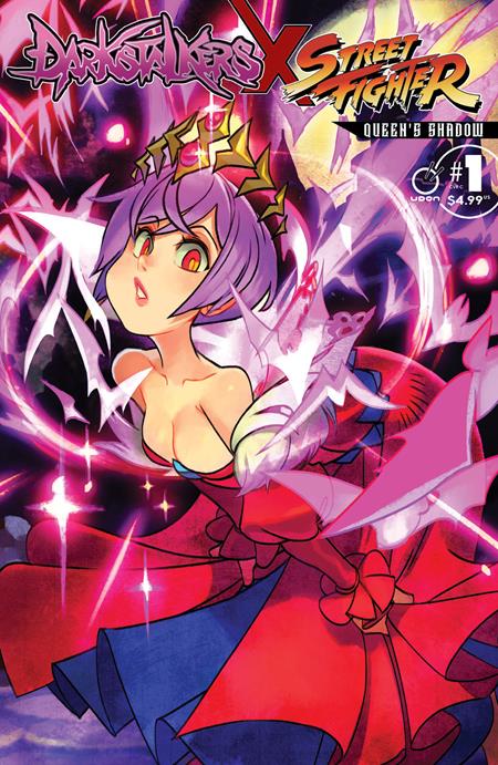 DARKSTALKERS X STREET FIGHTER QUEENS SHADOW #1 ONE SHOT CVR C INC 1:5 ALEX AHAD VAR