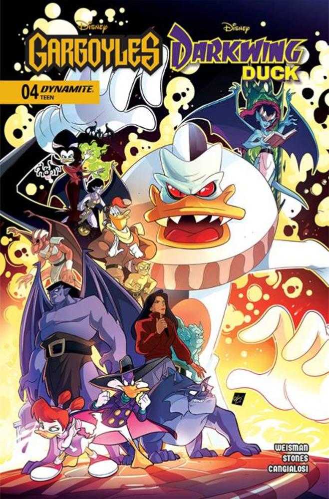 Gargoyles Darkwing Duck #4 CVR D Ciro Cangialosi Variant 04/01/26
