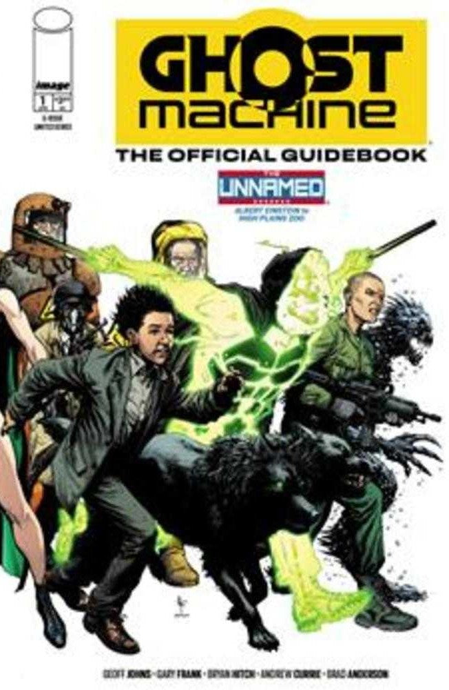 Ghost Machine the Official Guidebook #1 CVR A Gary Frank & Brad Anderson Wraparound 04/01/26 (Of 5)