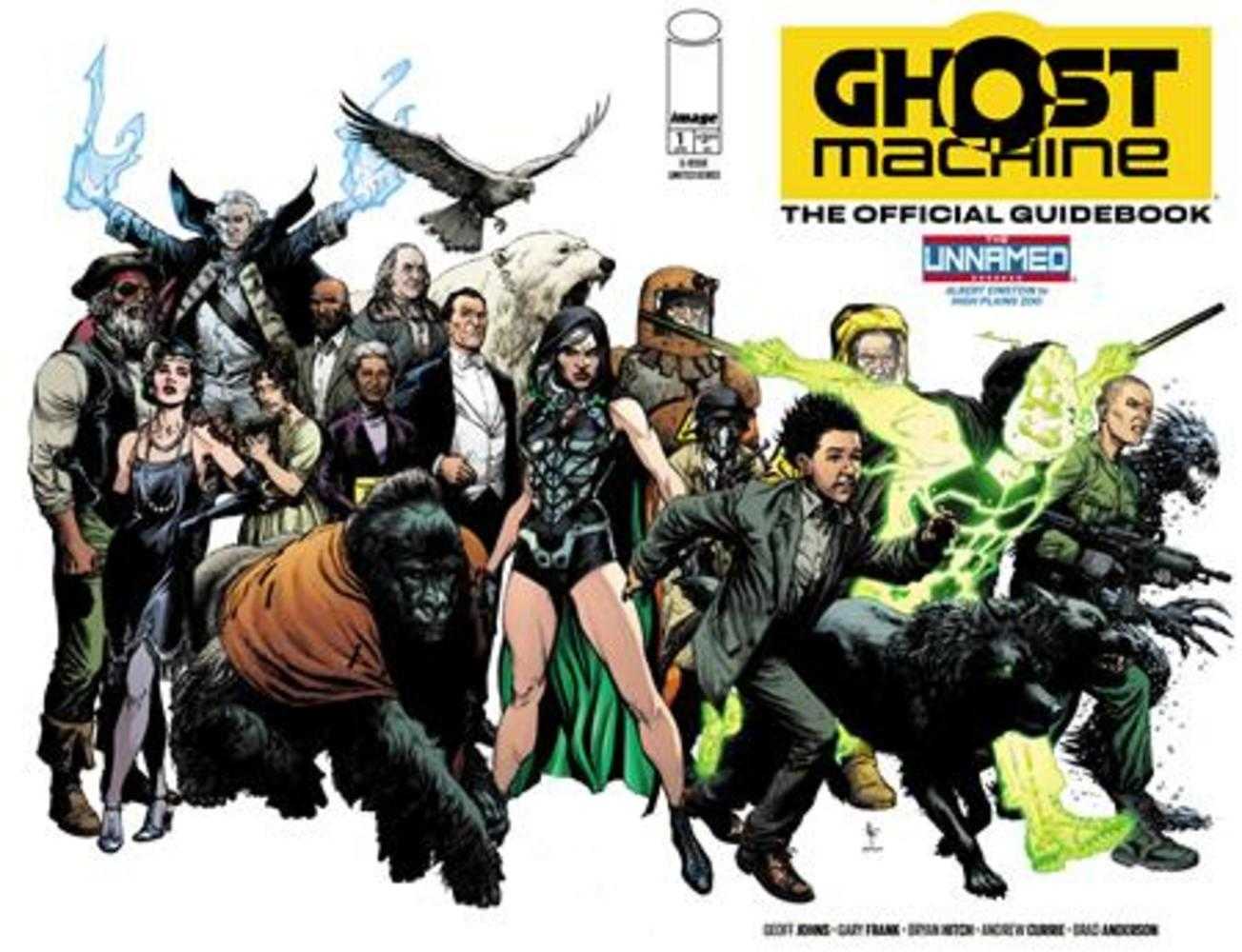 Ghost Machine the Official Guidebook #1 CVR A Gary Frank & Brad Anderson Wraparound 04/01/26 (Of 5)