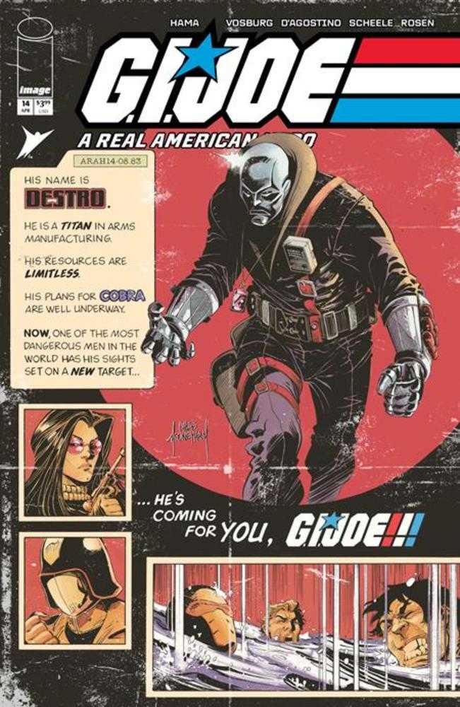G.I. Joe A Real American Hero #14 Hama Files Edition CVR B Chris Mooneyham Variant 04/29/26