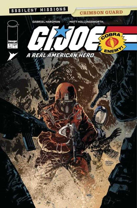 G.I. Joe A Real American Hero Sssilent Missions Crimson Guard #1 One Shot CVR A Gabriel Hardman 04/08/26