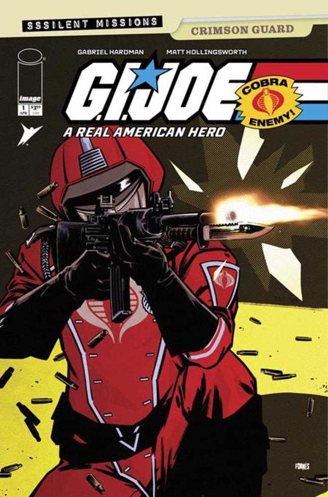G.I. Joe A Real American Hero Sssilent Missions Crimson Guard #1 One Shot CVR B Jorge Fornes Variant 04/08/26