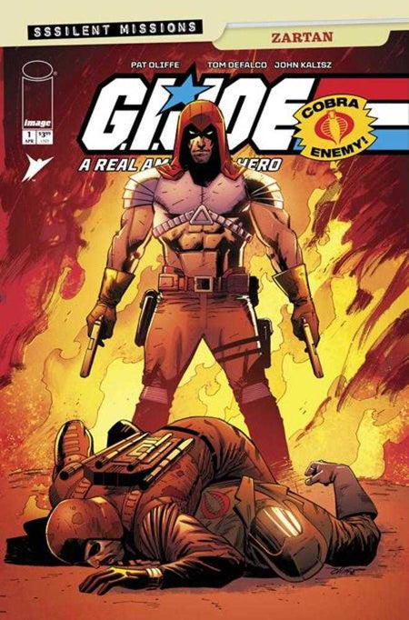 G.I. Joe A Real American Hero Sssilent Missions Zartan #1 One Shot CVR A Pat Olliffe 04/15/26