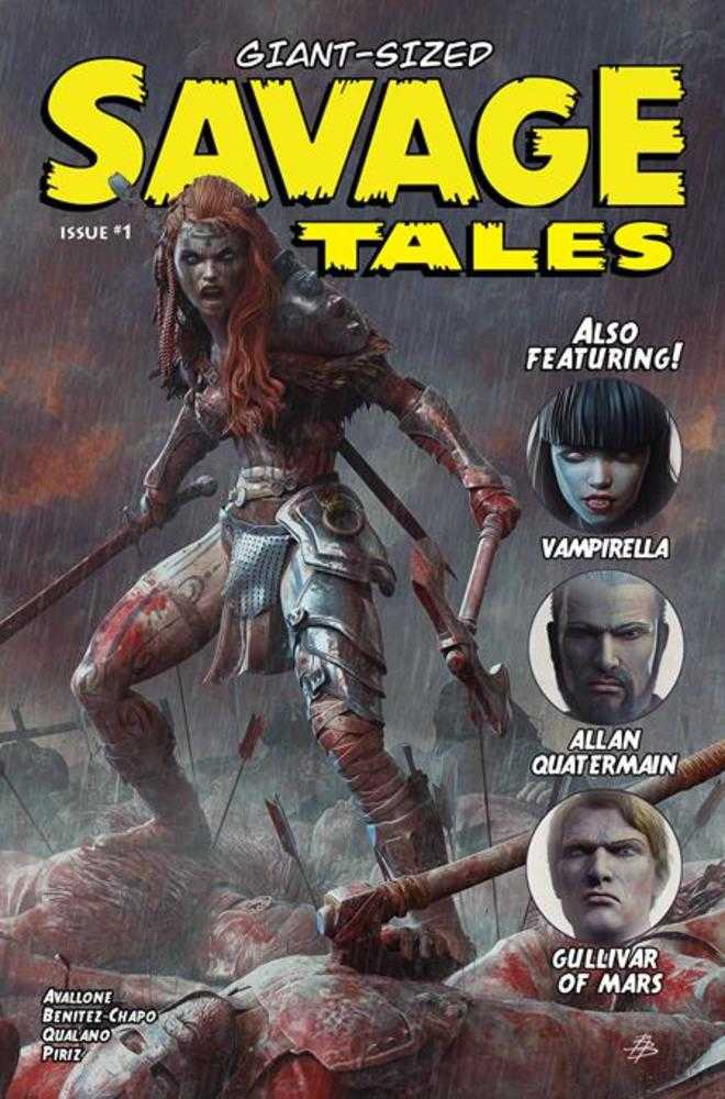 Giant Sized Savage Tales One Shot CVR A Bjorn Barends Red Sonja 04/29/26