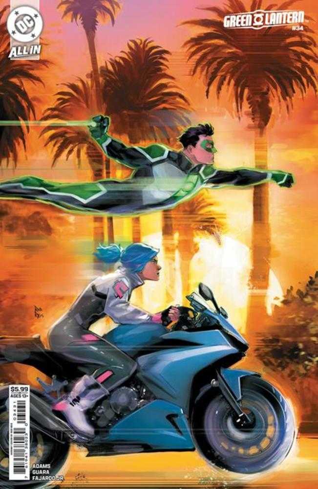 Green Lantern #34 CVR C Rod Reis Card Stock Variant 04/22/26