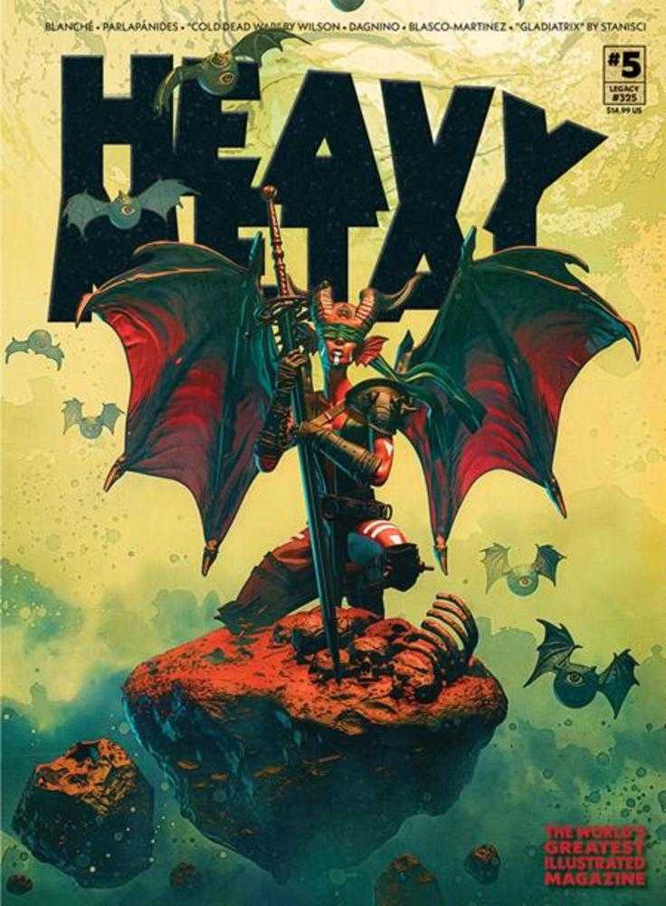 Heavy Metal Magazine #5 CVR A Pascal Blanche 05/06/26
