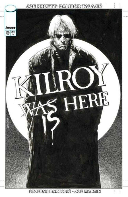 Kilroy Is Here One Shot CVR B Brian Bolland Black & White Variant 04/01/26