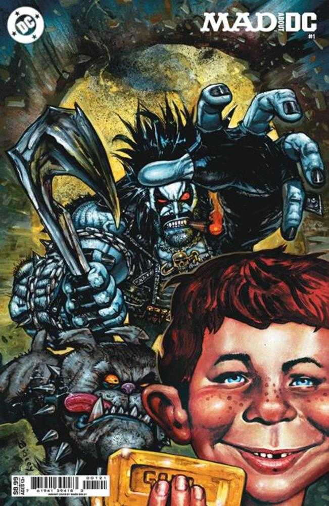 Mad About DC #1 One Shot CVR B Simon Bisley Card Stock Variant 04/01/26