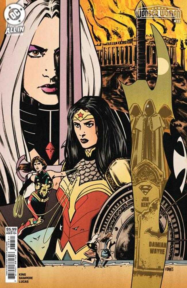 Wonder Woman #32 CVR E Jorge Fornes Things To Come Card Stock Variant 04/15/26