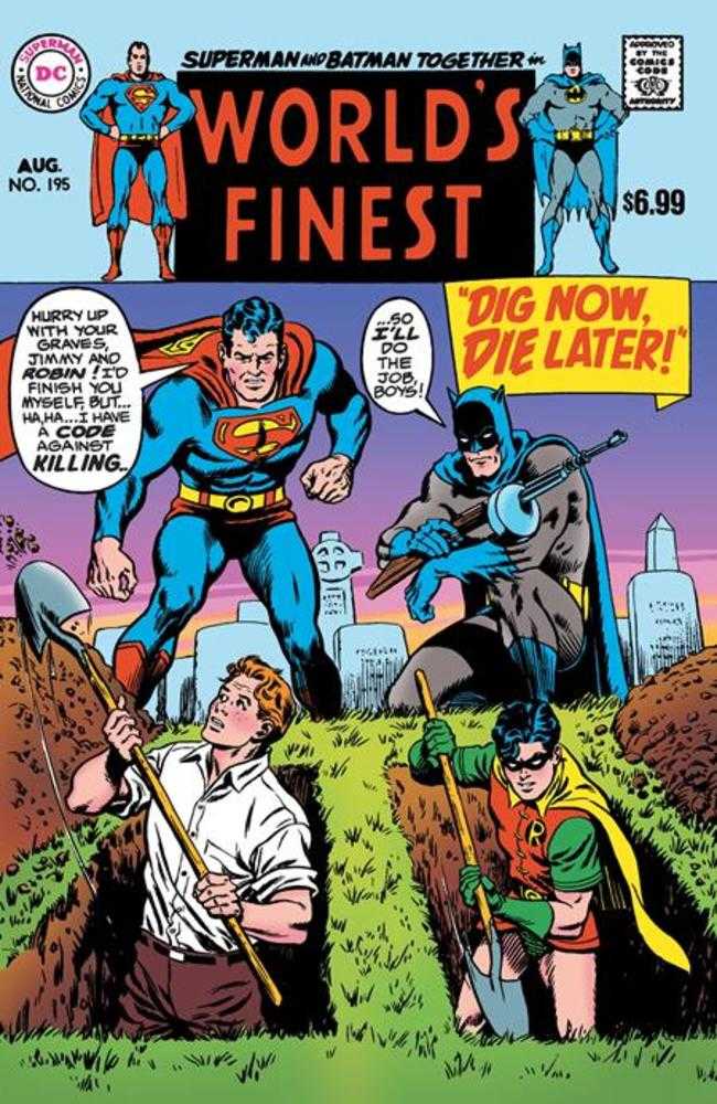 Worlds Finest Comics #195 Facsimile Edition CVR C Curt Swan Foil Variant 04/15/26