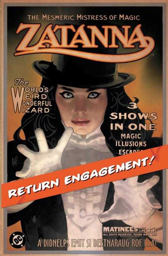 Zatanna 2026 #1 CVR E Adam Hughes Foil Variant 04/29/26