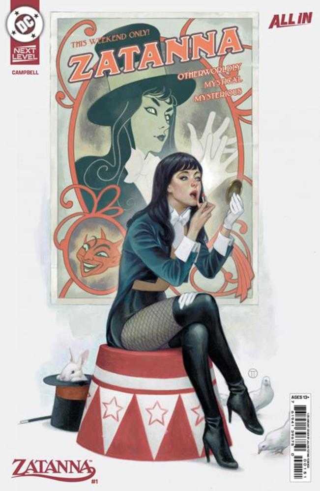 Zatanna 2026 #1 CVR G 1:25 Julian Totino Tedesco Card Stock Variant 04/29/26