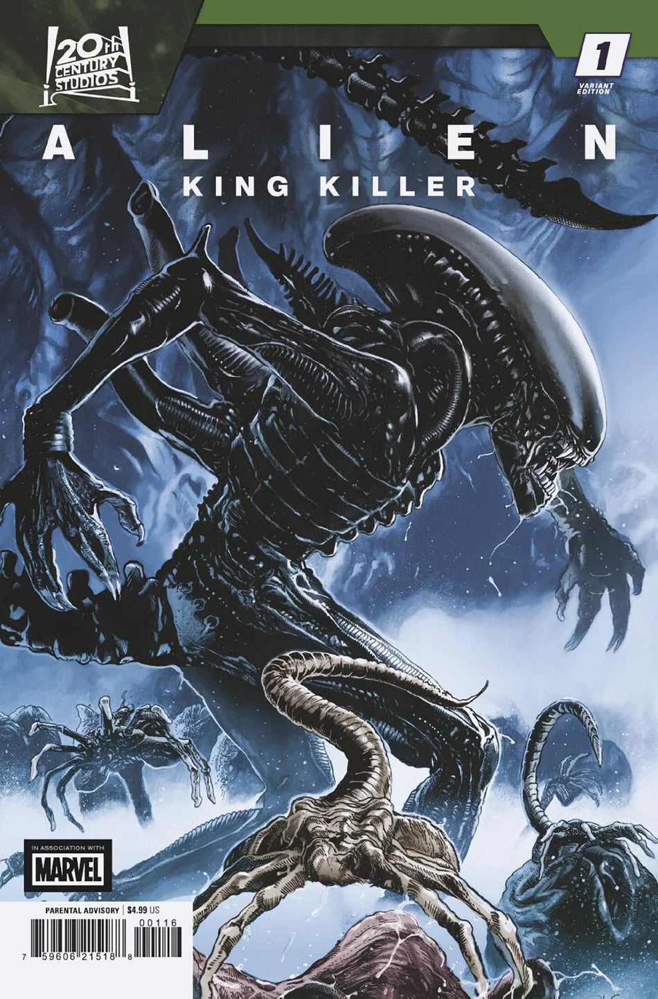 Alien King Killer #1 1:25 Carlos Magno Ratio Variant 04/01/26