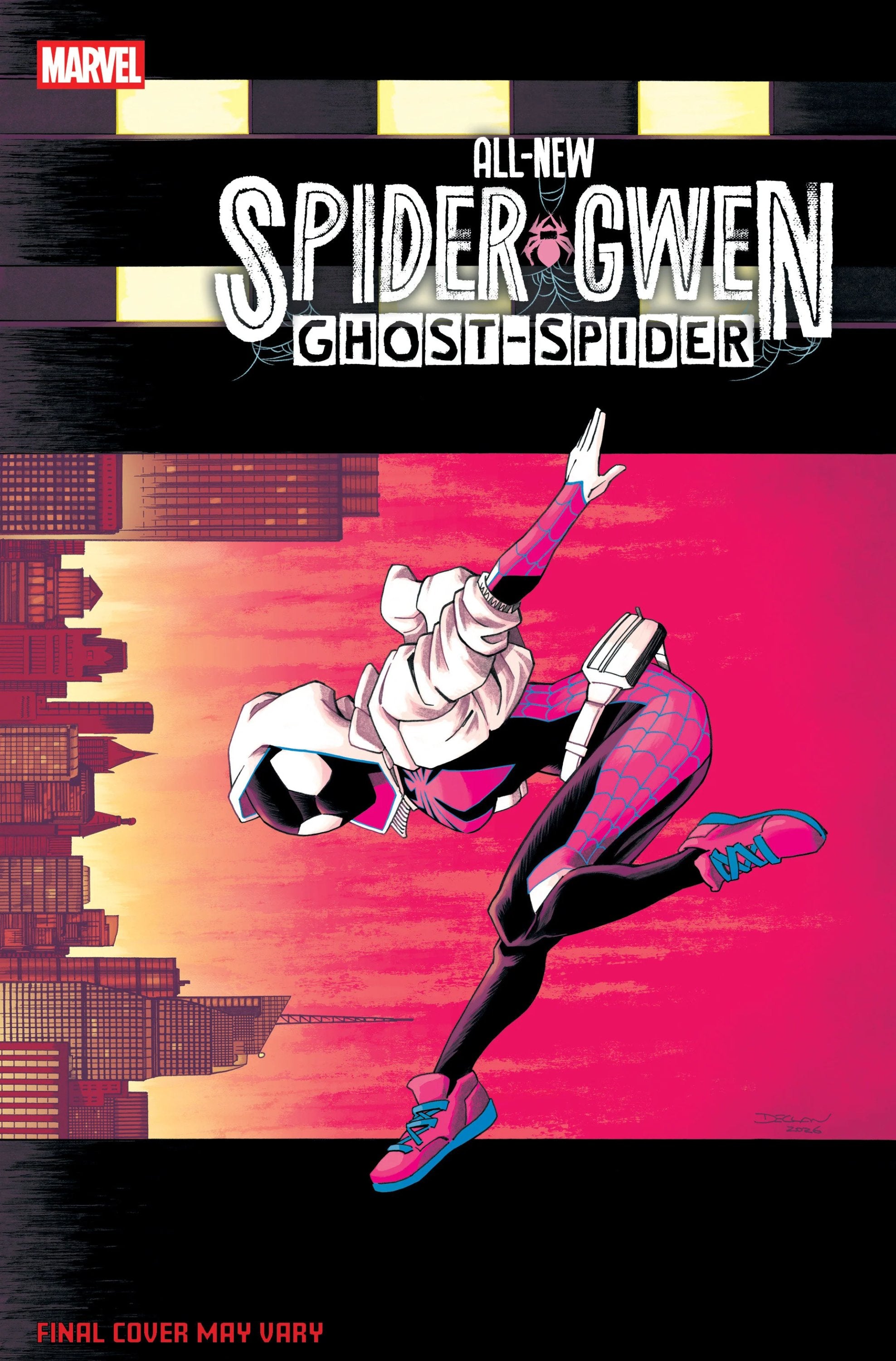 All New Spider Gwen the Ghost Spider #9 Declan Shalvey Variant 04/01/26