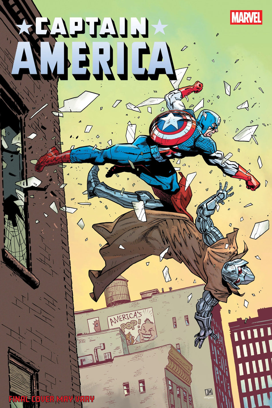 Captain America #10 Justin Mason 1:25 Variant 04/29/26