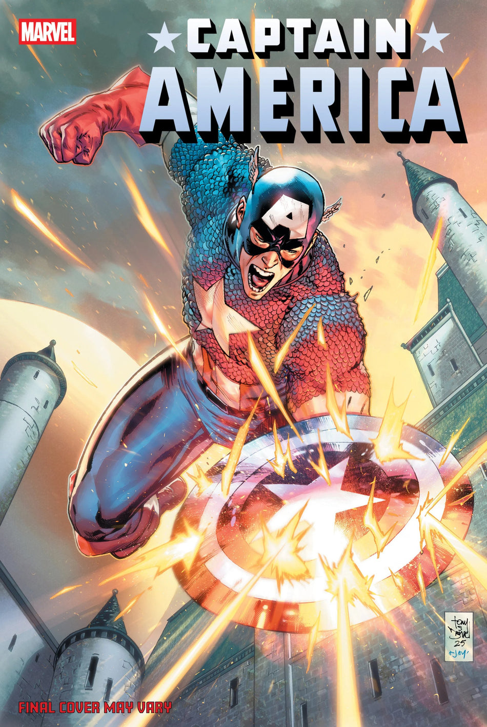 Captain America #9 Tony Daniel 1:25 Variant 04/22/26