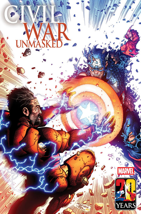 Civil War Unmasked #1 Steve McNiven 1:25 Variant Incentive Ratio 05/06/26
