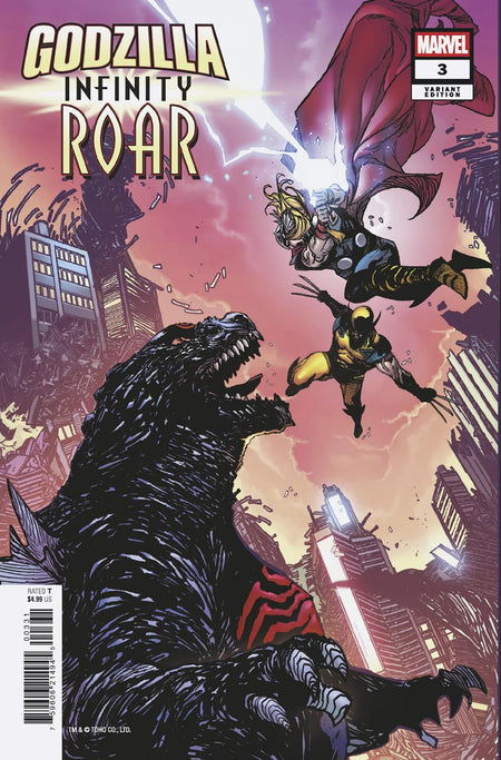 Godzilla Infinity Roar #3 Von Randal Variant 04/15/26