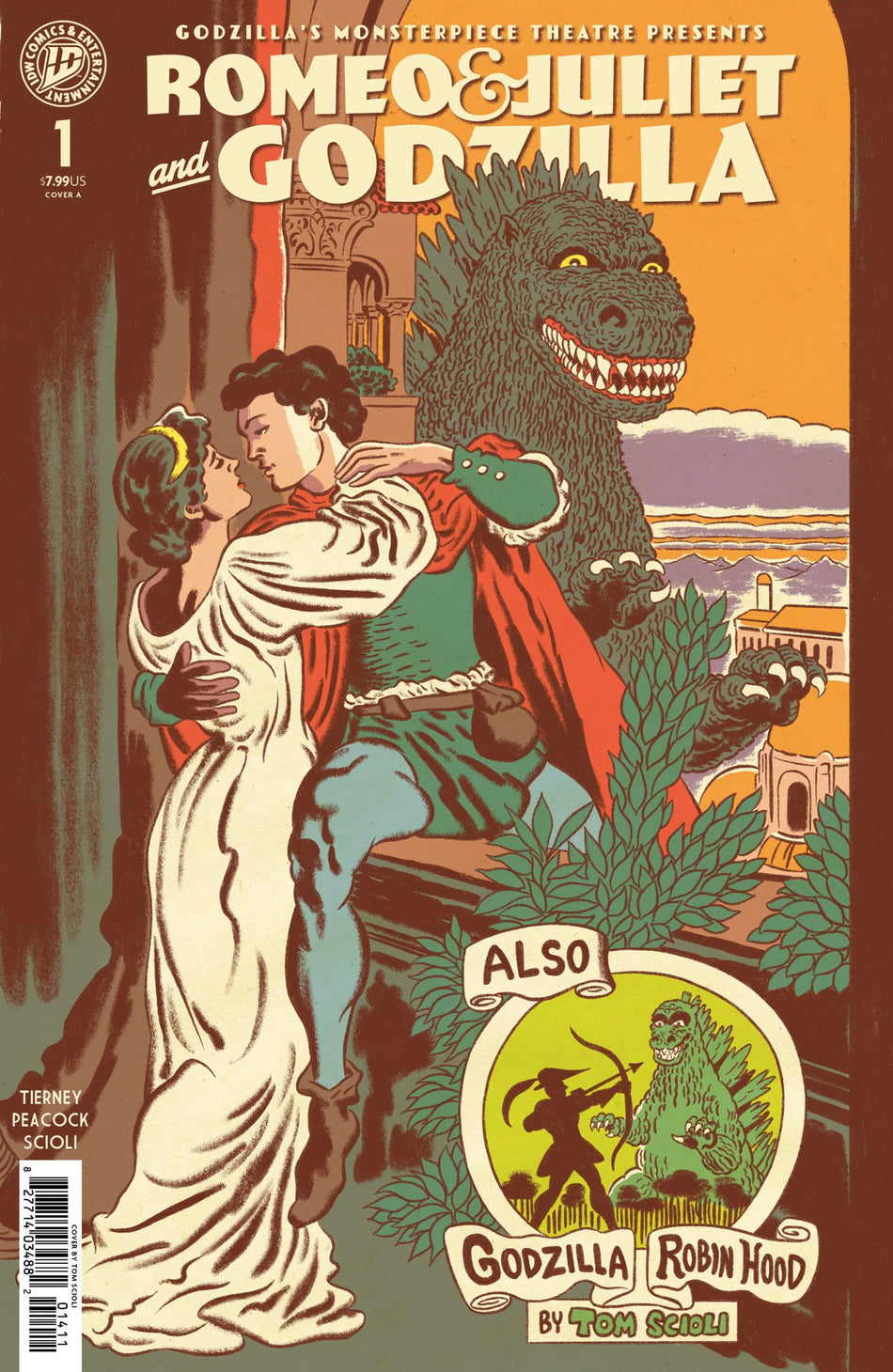 Godzilla's Monsterpiece Theatre Presents Romeo & Juliet & Godzilla CVR A Scioli 04/08/26