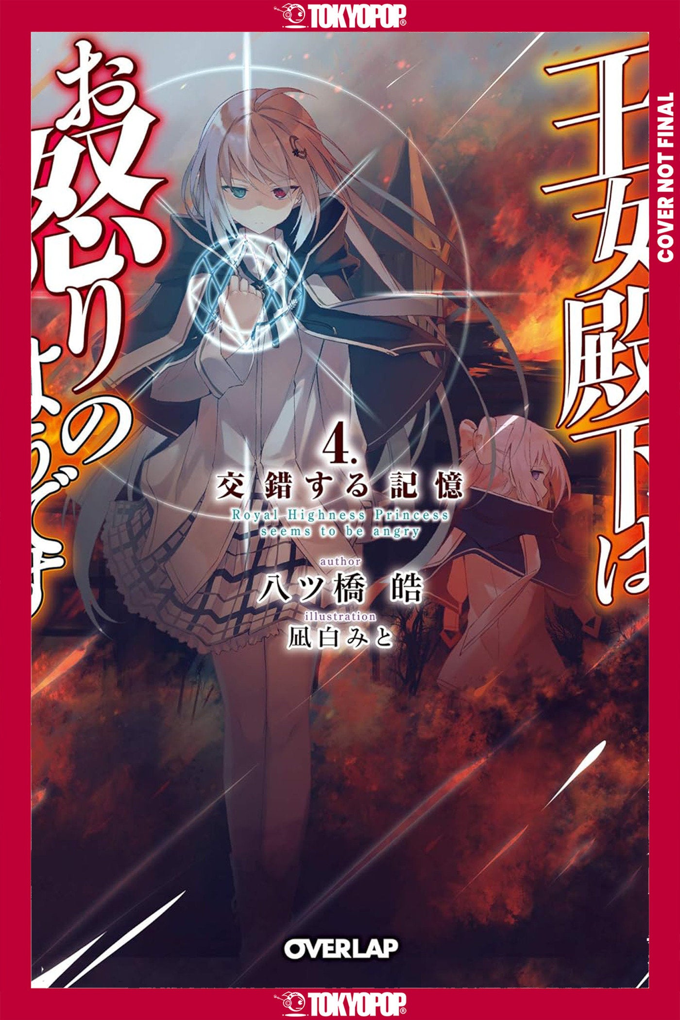 HER ROYAL HIGHNESS SEEMS TO BE ANGRY VOLUME 4 LIGHT NOVEL TP