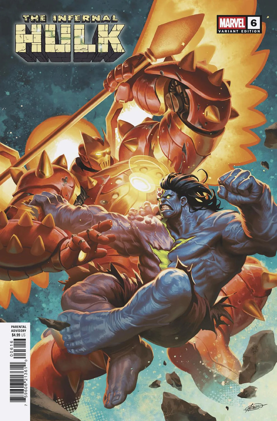 Infernal Hulk #6 Mateus Manhanini 1:25 Variant 04/22/26