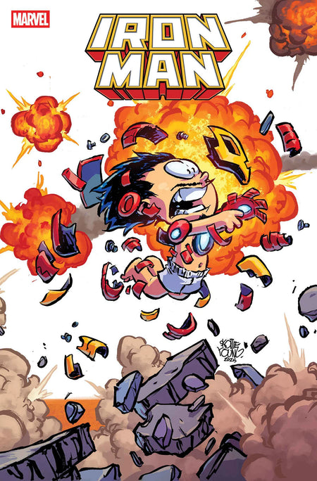 Iron Man #4 Skottie Young 4 Part Connecting Variant 04/08/26