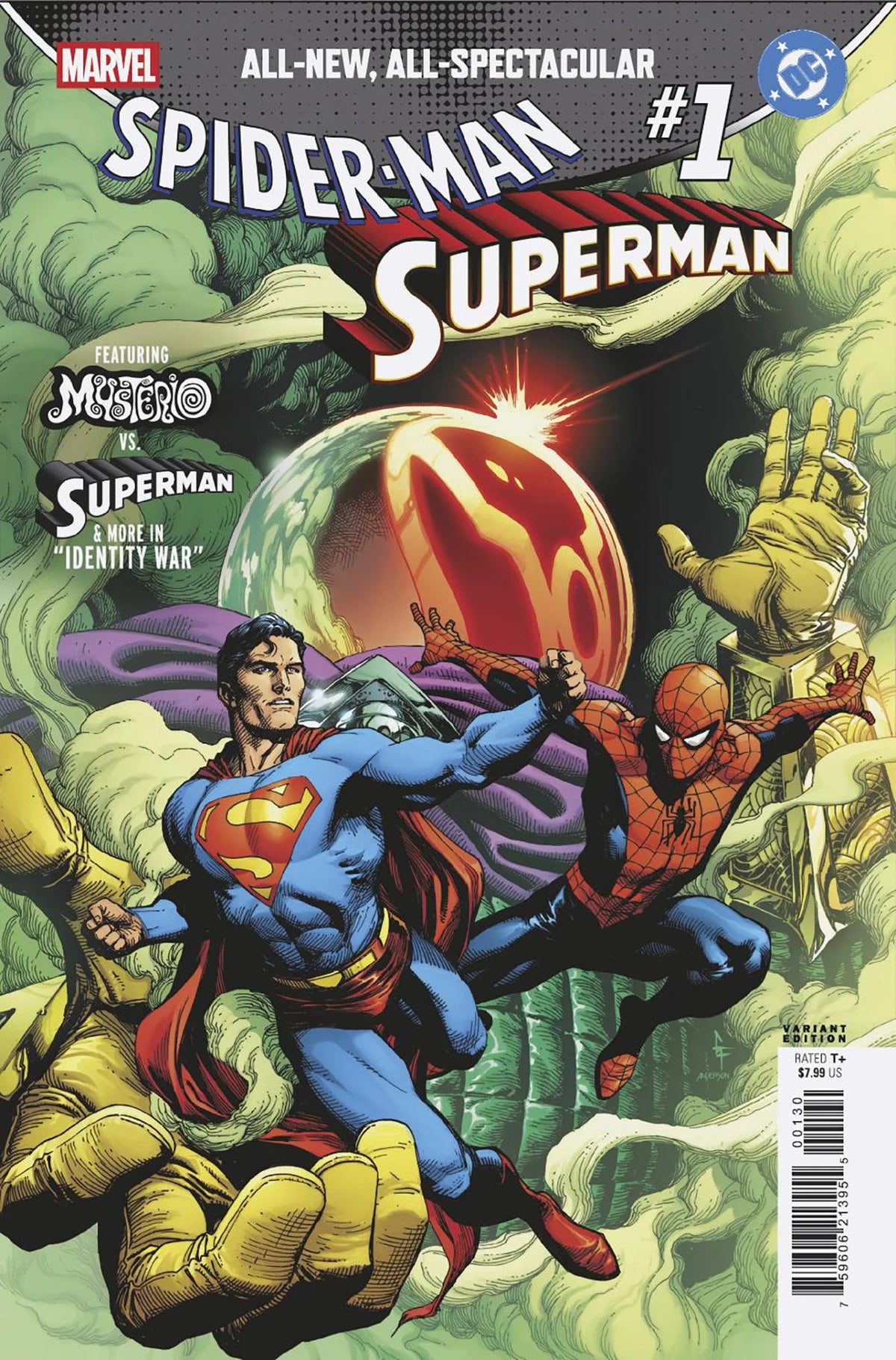 Spider-Man/Superman #1 Gary Frank Variant 04/22/26