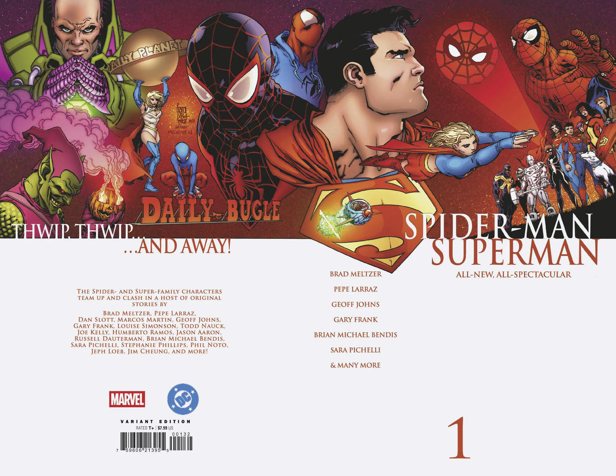 Spider-Man/Superman #1 Giuseppe Camuncoli 1:25 Homage Variant 04/22/26