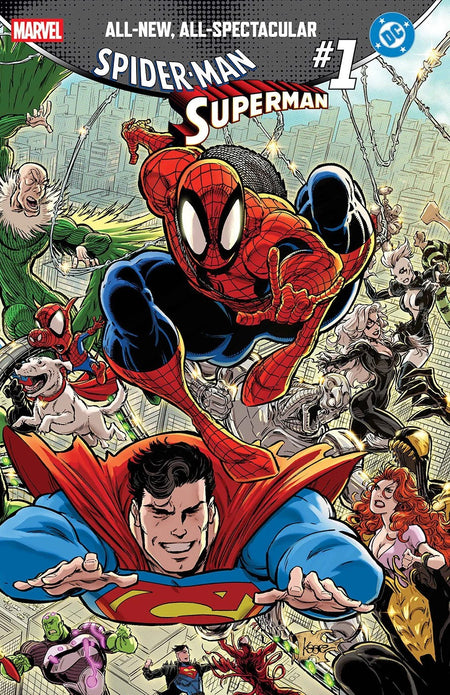 Spider-Man/Superman #1 Kaare Andrews Wraparound Variant 04/22/26
