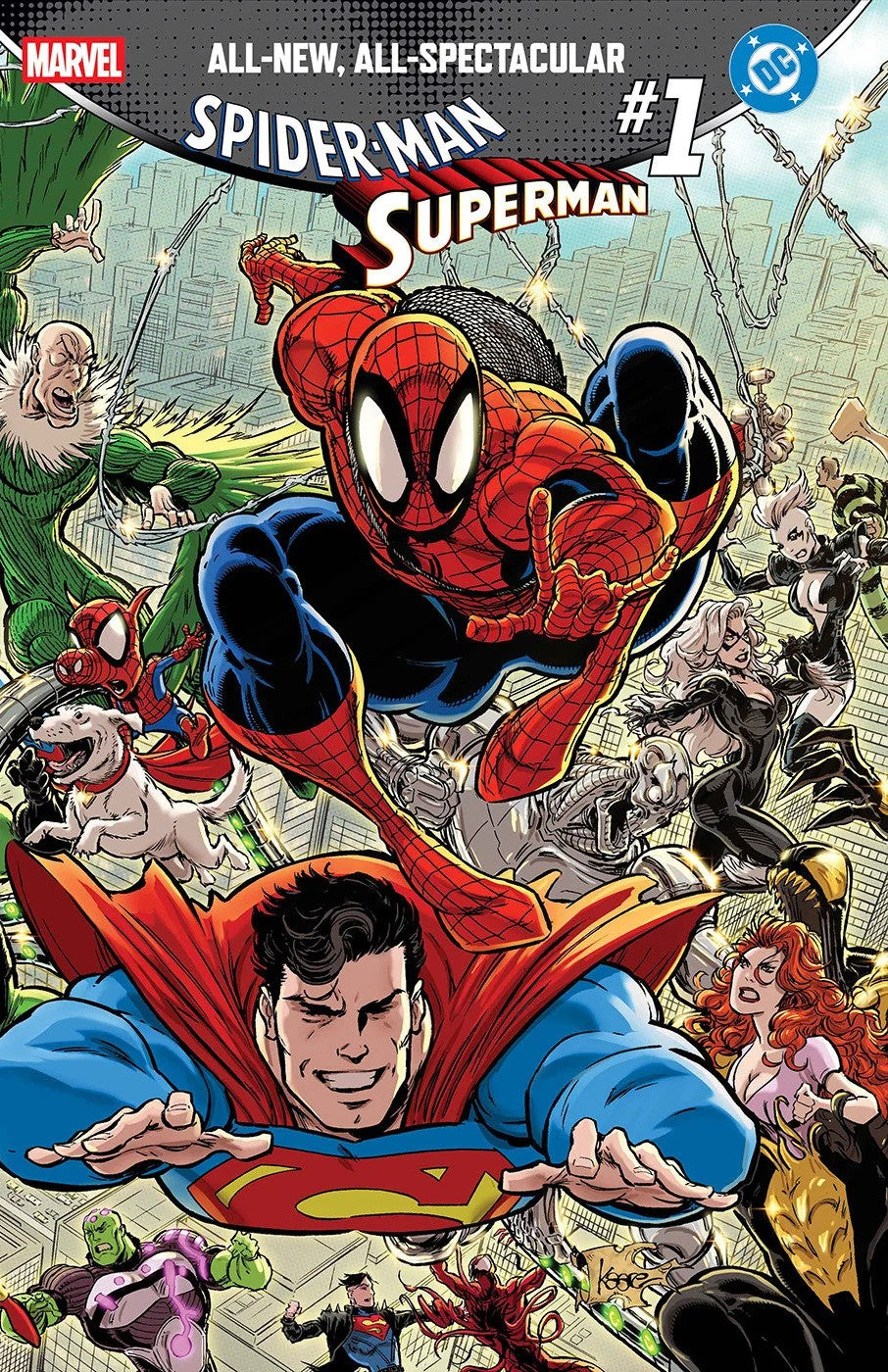 Spider-Man/Superman #1 Kaare Andrews Wraparound Variant 04/22/26
