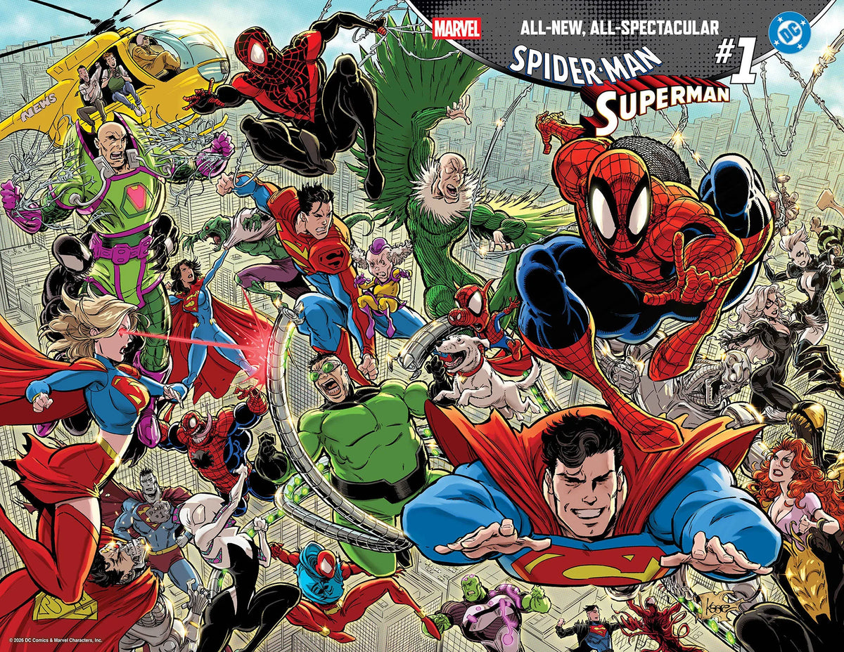 Spider-Man/Superman #1 Kaare Andrews Wraparound Variant 04/22/26