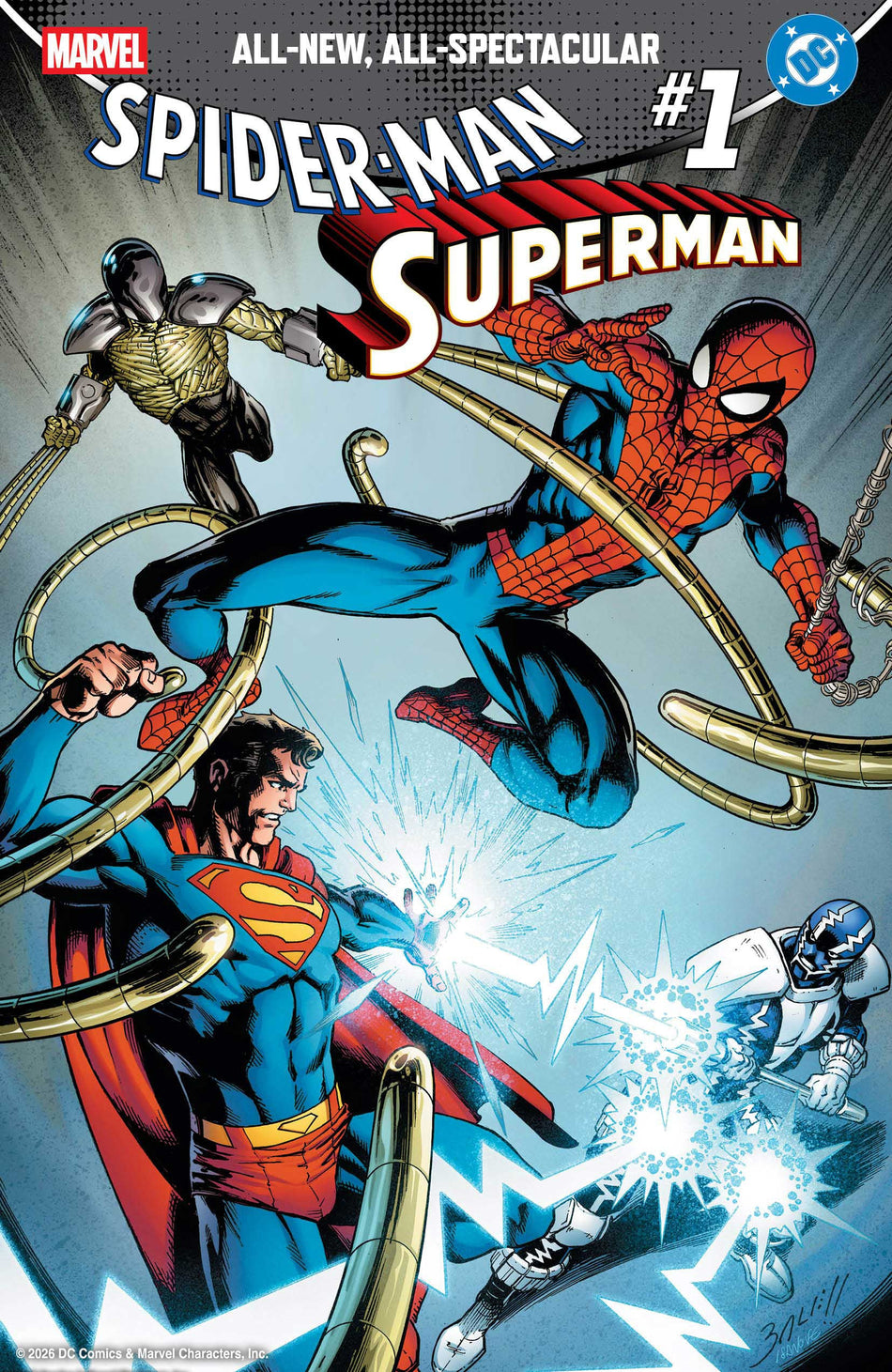 Spider-Man/Superman #1 Mark Bagley Foil Variant 04/22/26