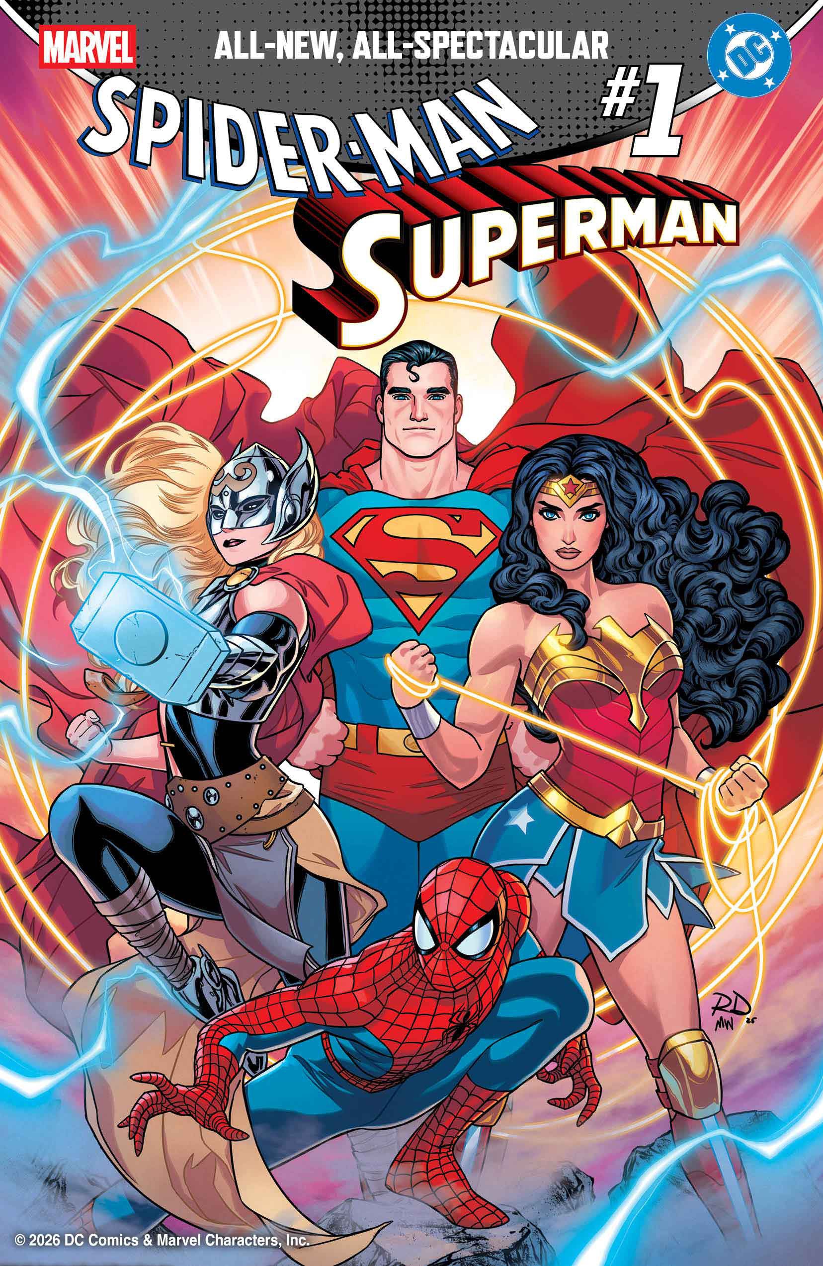 Spider-Man/Superman #1 Russell Dauterman Variant 04/22/26