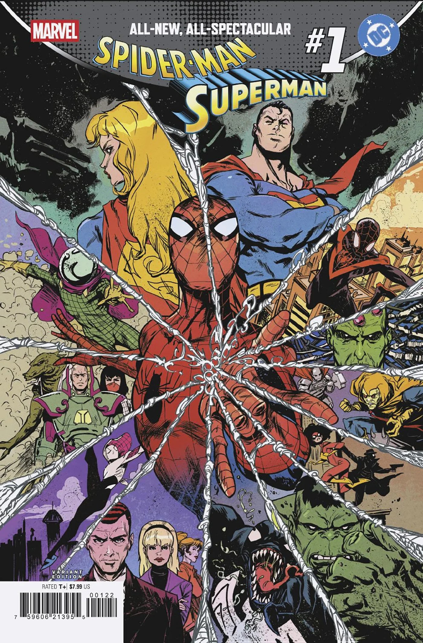 Spider-Man/Superman #1 Sanford Greene Homage Variant 04/22/26