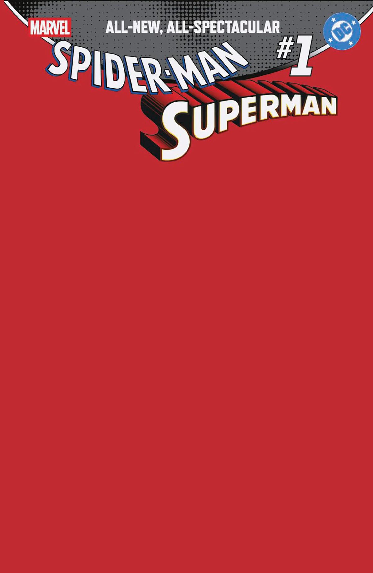 Spider-Man/Superman #1 Blank CVR Variant 04/22/26
