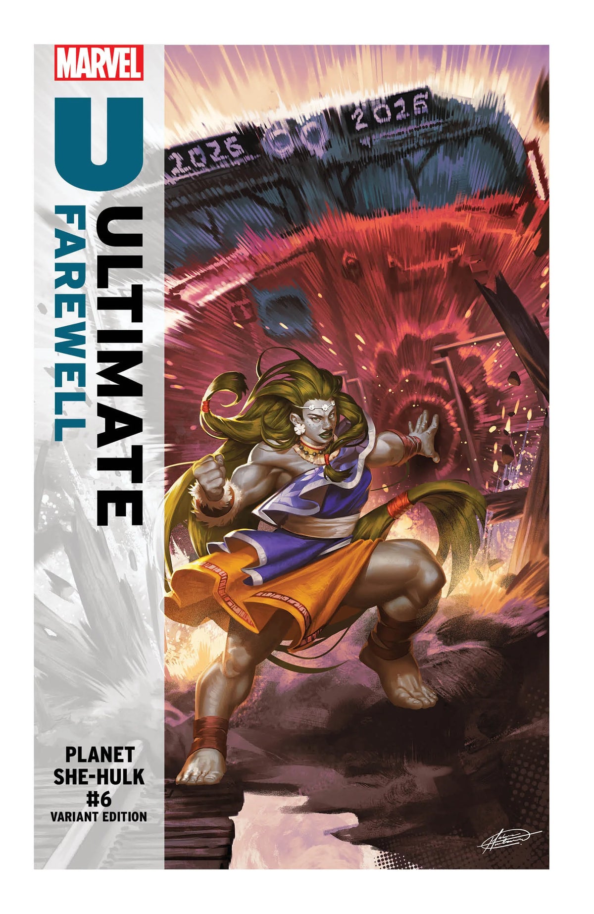 Planet She Hulk #6 Mateus Manhanini Ultimate Farewell Variant 04/29/26