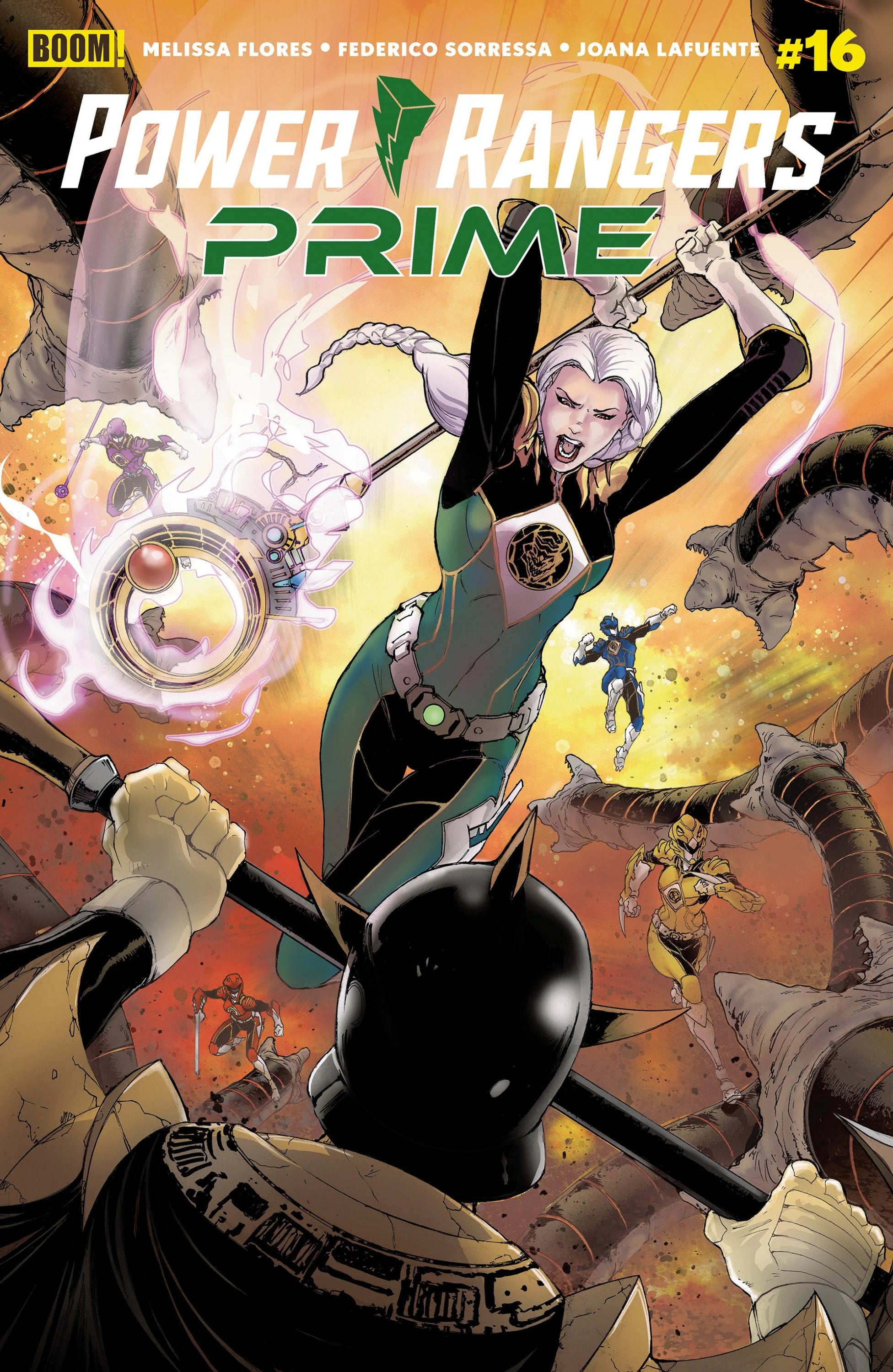 Power Rangers Prime #16 A Main Dressed Griffith 04/08/26