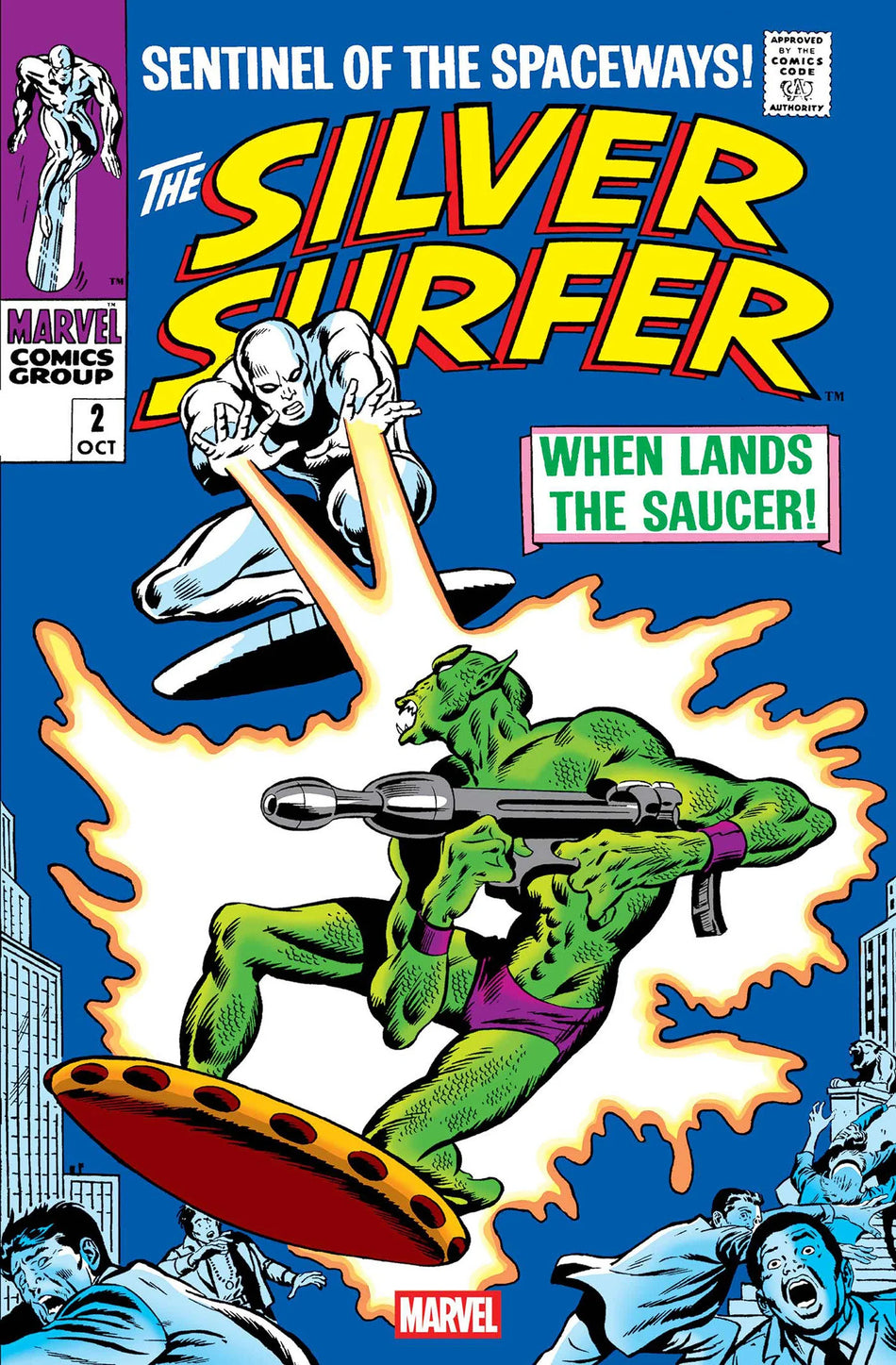 Silver Surfer #2 Facsimile Edition Foil Variant 04/15/26