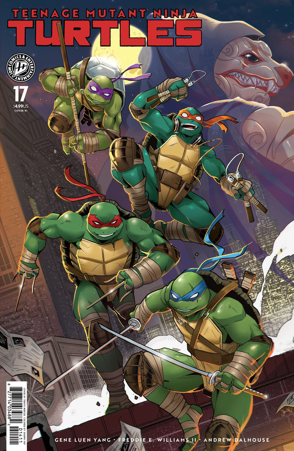 Teenage Mutant Ninja Turtles #17 Variant 1:25 Mercer 04/08/26