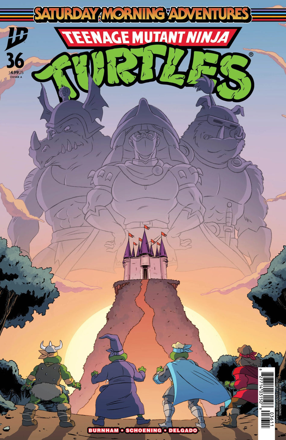 Teenage Mutant Ninja Turtles Saturday Morning Adventures #36 CVR A Schoening 04/22/26