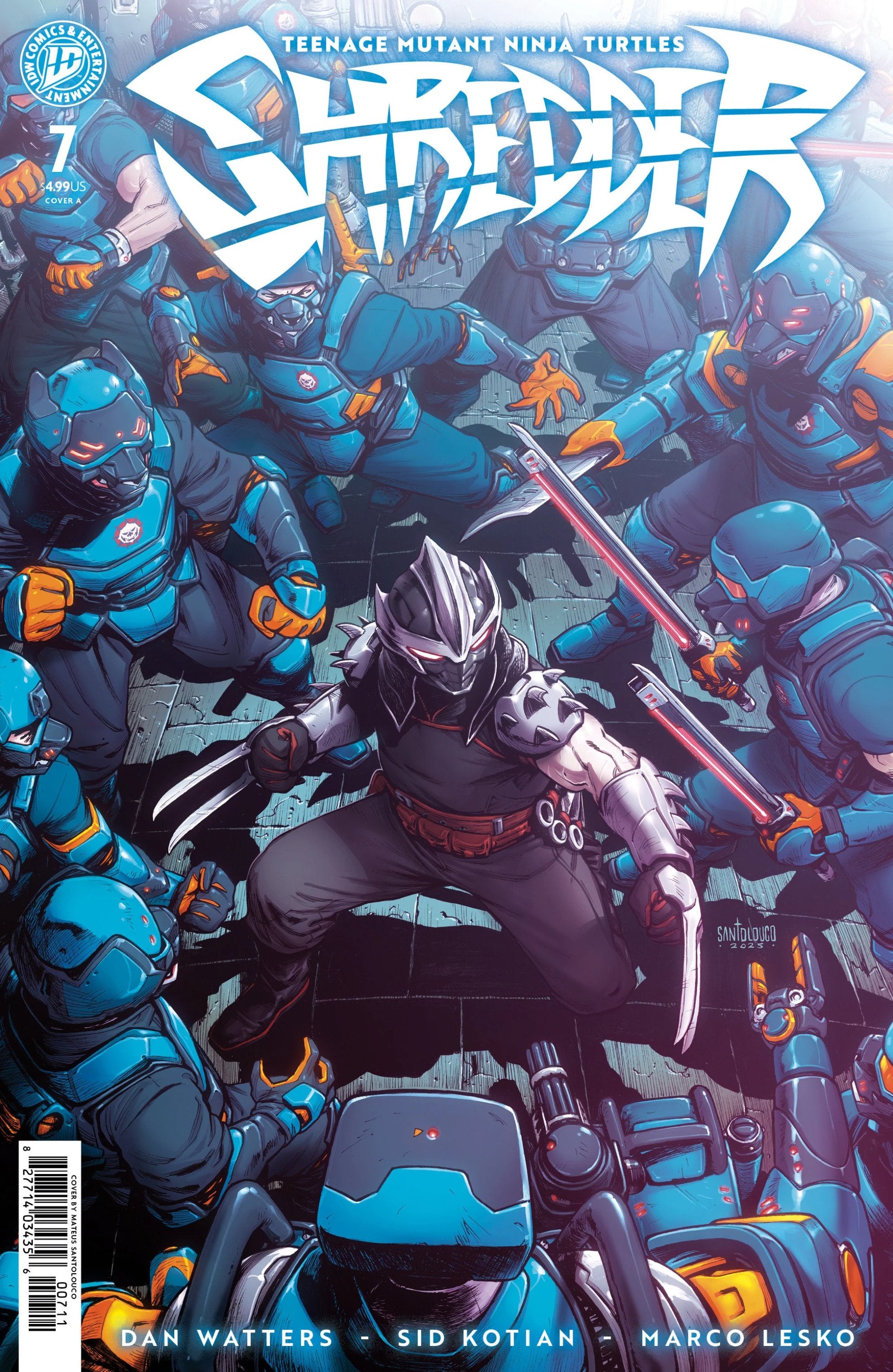 Teenage Mutant Ninja Turtles Shredder #7 CVR A Santolouco 04/15/26