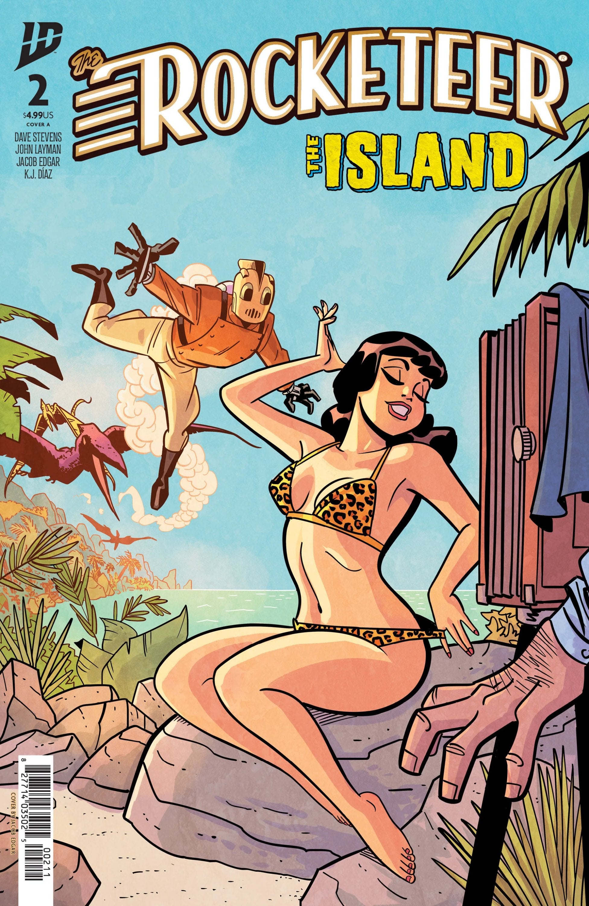 Rocketeer the Island #2 CVR A Edgar 04/22/26