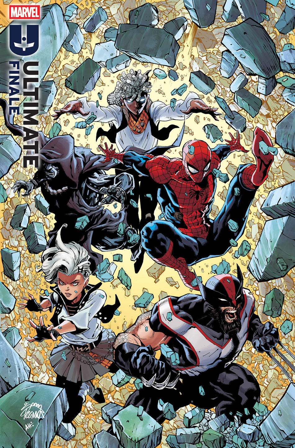 ULTIMATE UNIVERSE FINALE #1 RYAN STEGMAN VAR CVR E