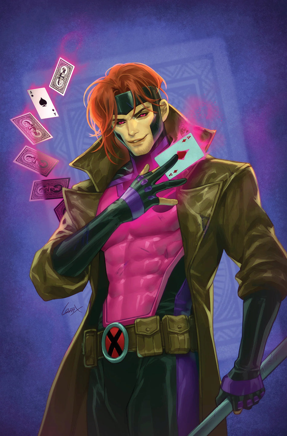 Uncanny X-Men #27 Leirix 1:50 Gambit Full Art Variant 04/29/26