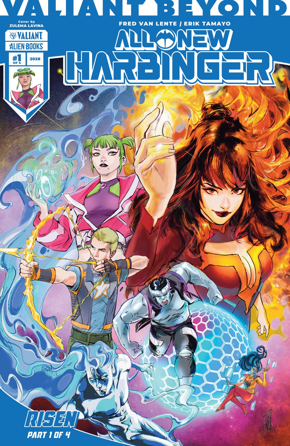 ALL-NEW HARBINGER #7 RISEN #1 CVR A LAVINA