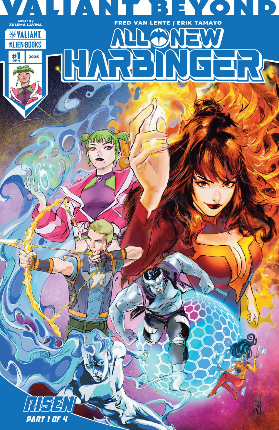 ALL-NEW HARBINGER #7 RISEN #1 CVR A LAVINA