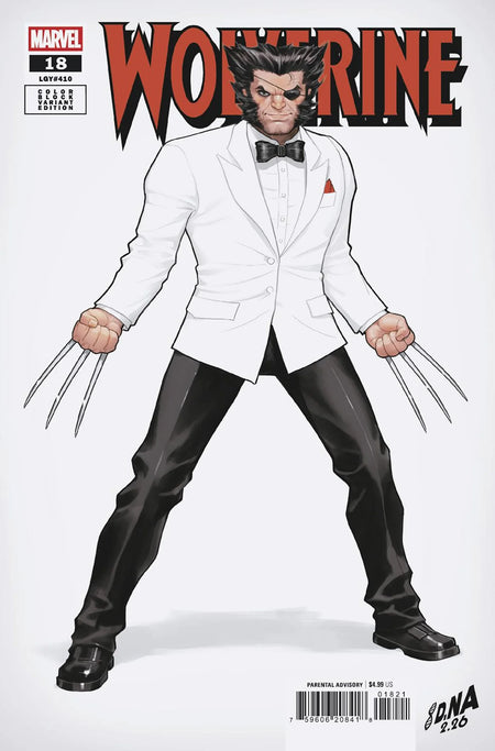 Wolverine #18 David Nakayama Color Block White Variant 04/08/26