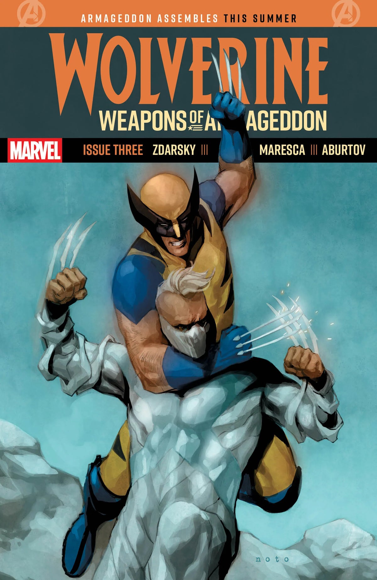 Wolverine Weapons of Armageddon #3 Phil Noto 1:25 Variant 04/29/26