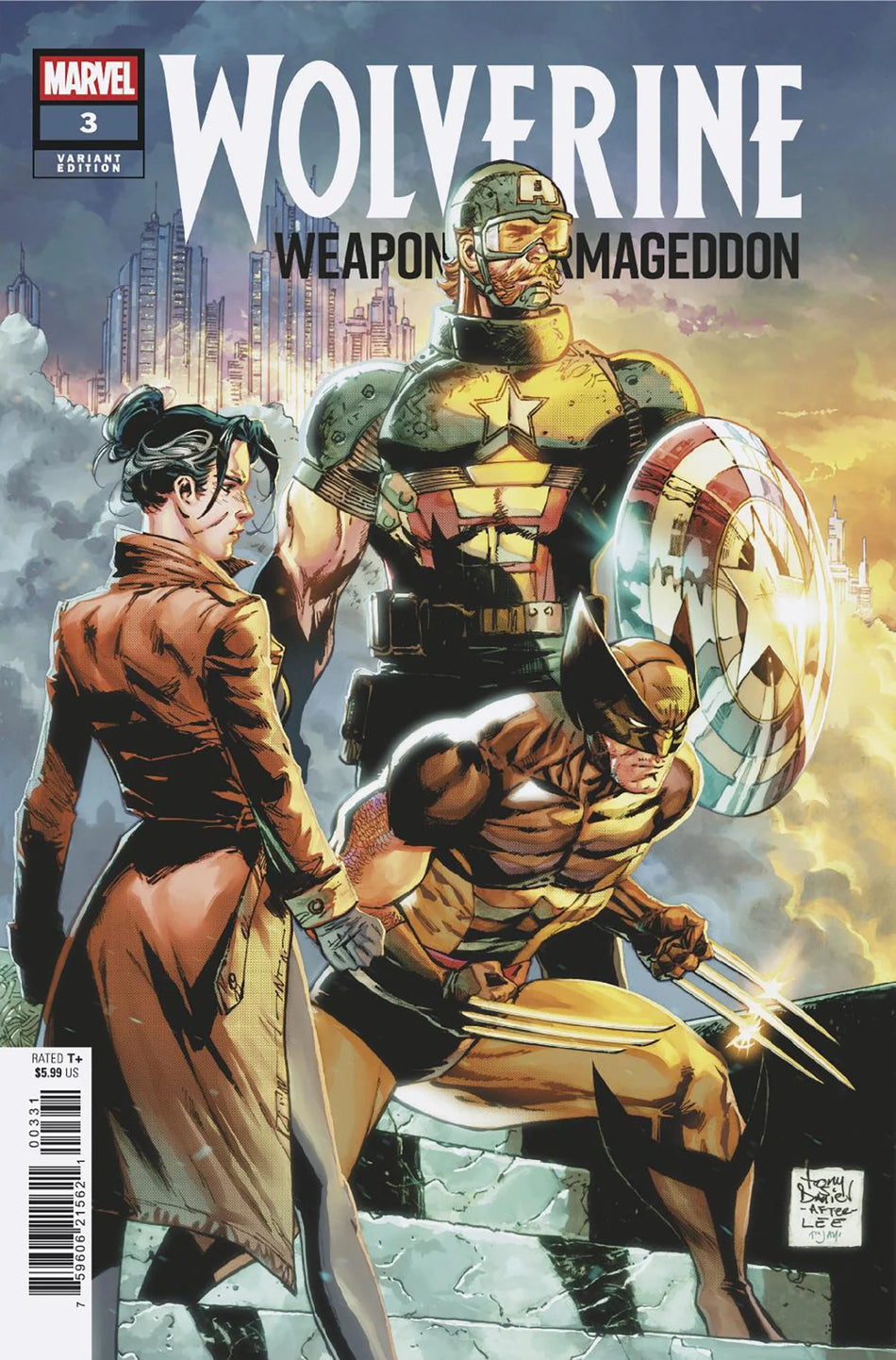 Wolverine Weapons of Armageddon #3 Tony Daniel Variant 04/29/26